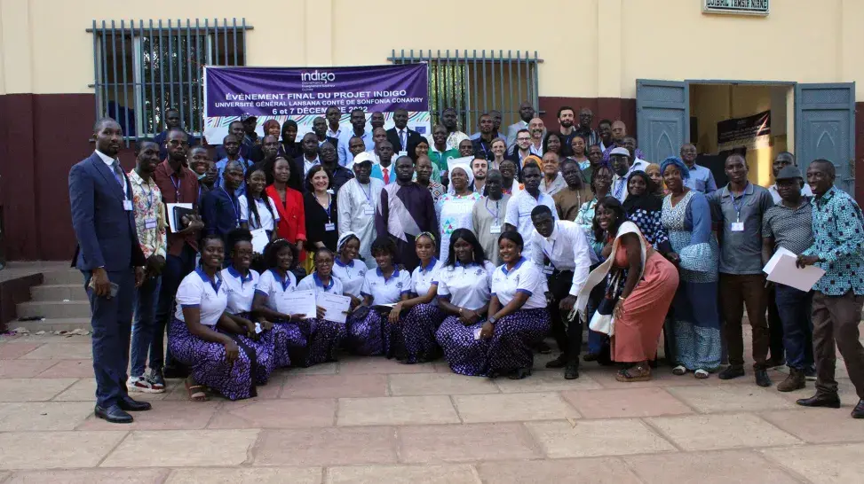 Photo de groupe - INDIGO décembre 2022